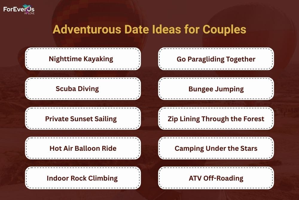 Adventurous Date Ideas for Couples