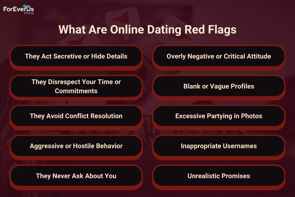 Online Dating Red Flags