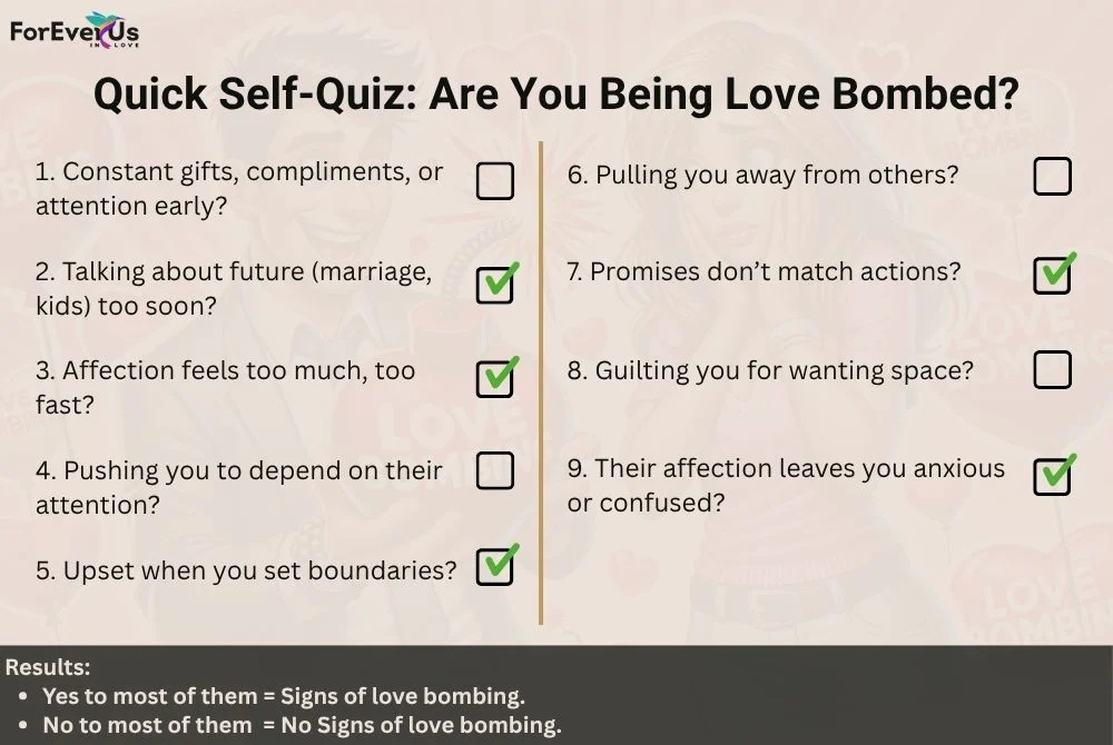 Quick Self-Quiz: Are You Being Love Bombed?